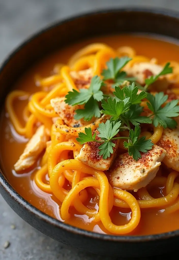 28 Homemade Noodles for Chicken Noodle Soup Recipes That Taste Fresh - 9. Butternut Squash Noodles for Fall Flavors