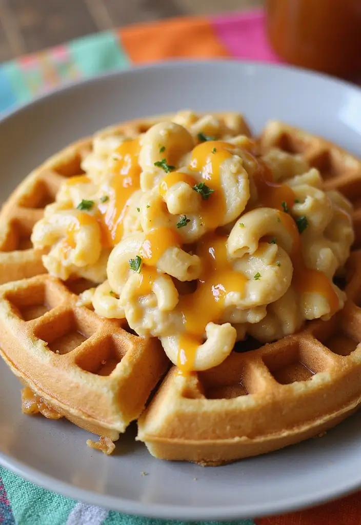 28 Honey Pepper Chicken Mac and Cheese Recipes That Feel Bold 14 28 Honey Pepper Chicken Mac and Cheese Recipes That Feel Bold - 13. Honey Pepper Chicken Waffle Mac and Cheese