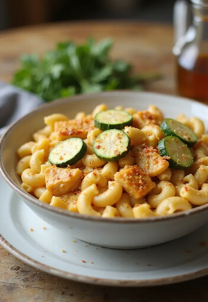 28 Honey Pepper Chicken Mac and Cheese Recipes That Feel Bold 27 28 Honey Pepper Chicken Mac and Cheese Recipes That Feel Bold - 26. Honey Pepper Chicken Mac and Cheese with Zucchini