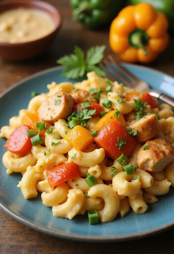 28 Honey Pepper Chicken Mac and Cheese Recipes That Feel Bold 28 28 Honey Pepper Chicken Mac and Cheese Recipes That Feel Bold - 27. Honey Pepper Chicken Mac and Cheese with Peppers