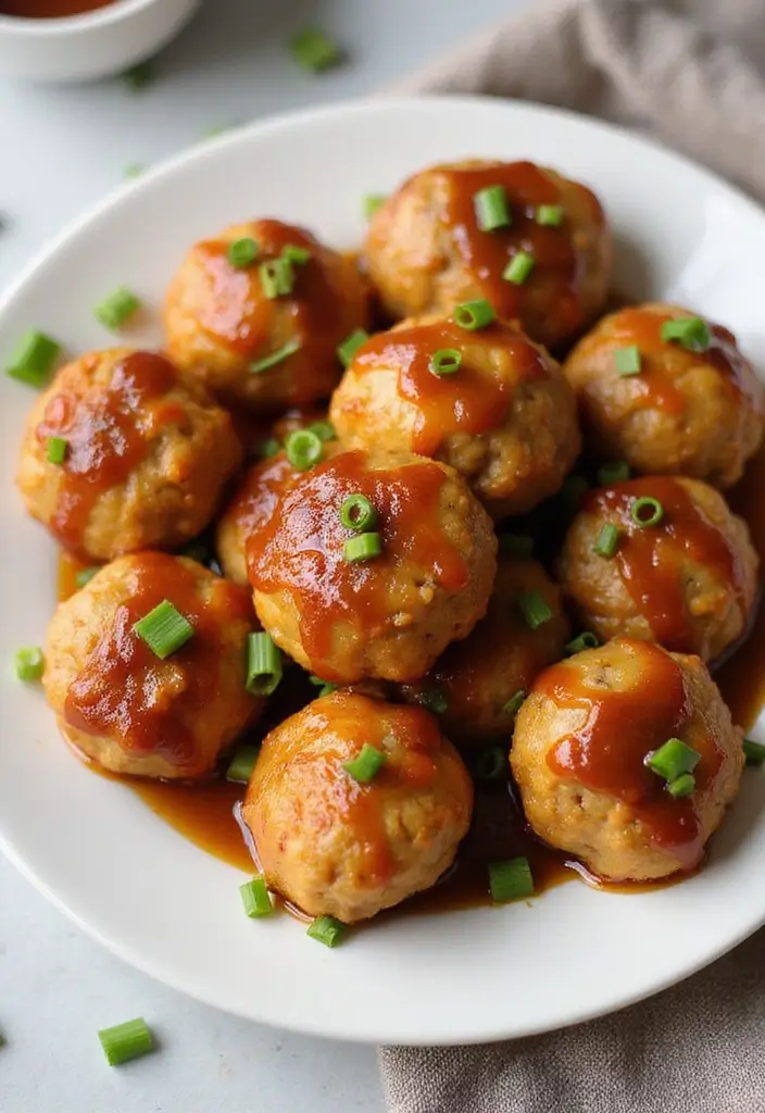 28 Slow Cooker Orange Chicken Recipes That Are Sticky & Delicious 18 28 Slow Cooker Orange Chicken Recipes That Are Sticky & Delicious - 17. Sticky Orange Chicken Meatballs