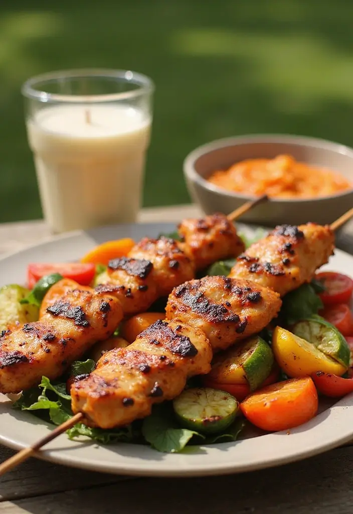 28 Sweet Fire Chicken Panda Express Copycat Recipes That Bring the Heat 15 28 Sweet Fire Chicken Panda Express Copycat Recipes That Bring the Heat - 14. Grilled Sweet Fire Chicken Skewers