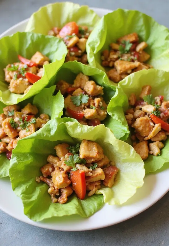 28 Sweet Fire Chicken Panda Express Copycat Recipes That Bring the Heat 5 28 Sweet Fire Chicken Panda Express Copycat Recipes That Bring the Heat - 4. Sweet Fire Chicken Lettuce Wraps