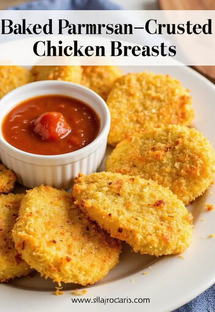 28 Ways to Cook Chicken That Keep It Juicy & Flavorful - 12. Baked Parmesan Crusted Chicken