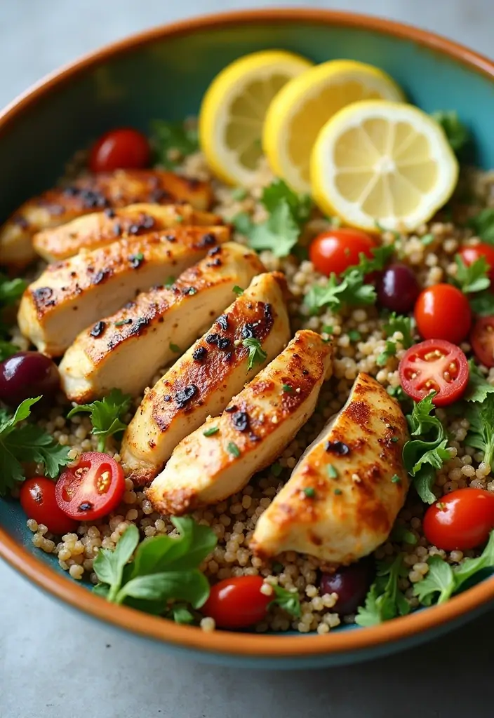 28 Ways to Cook Chicken That Keep It Juicy & Flavorful - 24. Chicken and Quinoa Bowl