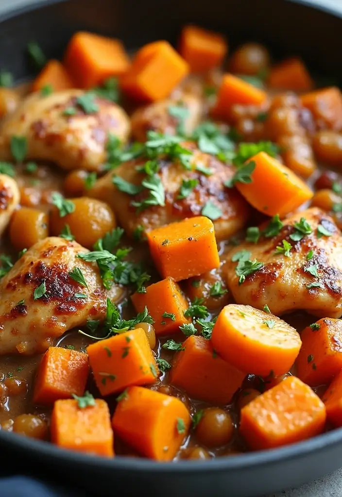28 Ways to Cook Chicken That Keep It Juicy & Flavorful - 28. Chicken and Sweet Potato Hash