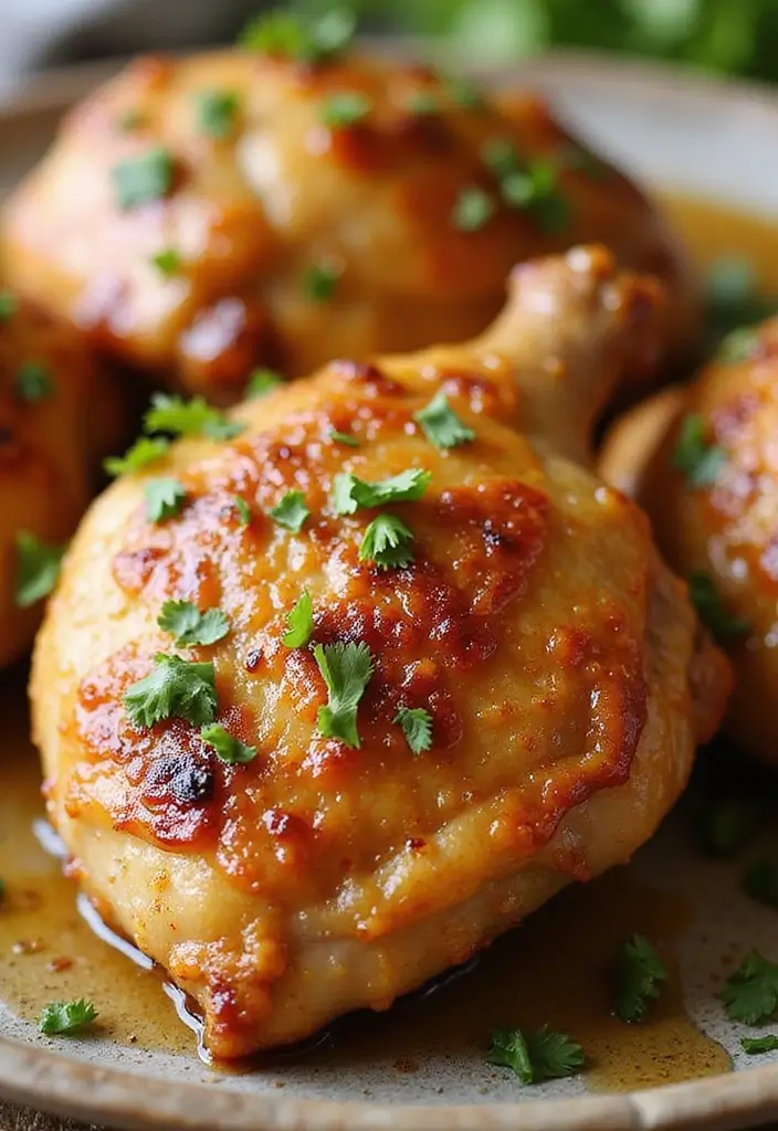 28 Ways to Cook Chicken That Keep It Juicy & Flavorful - 3. Honey Garlic Oven-Baked Chicken Thighs