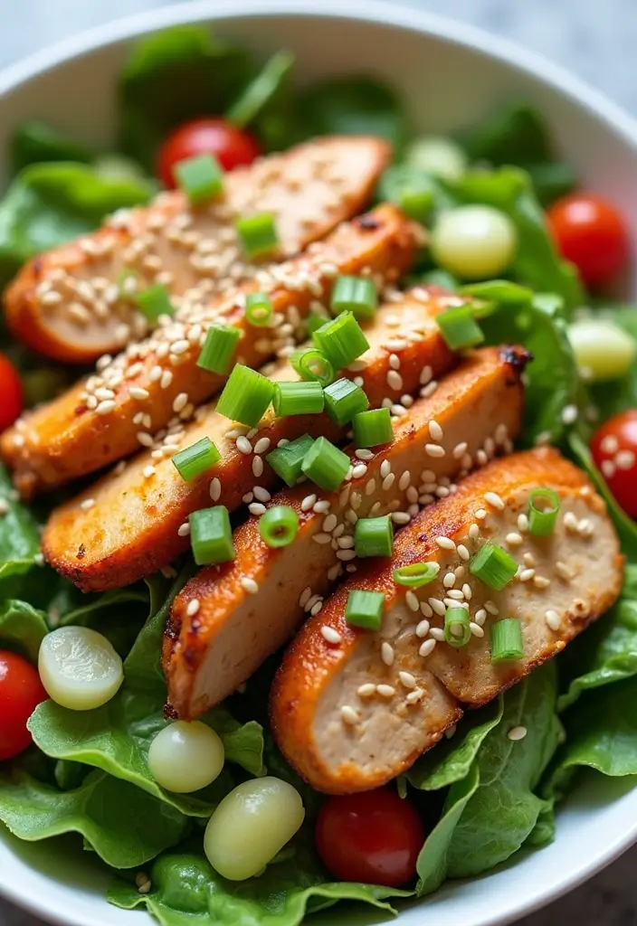 28 Ways to Cook Chicken That Keep It Juicy & Flavorful - 4. Asian Sesame Chicken Salad
