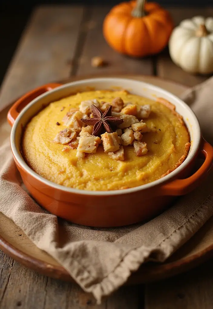 29 Cornbread Chicken Pot Pie Recipes That Feel Southern & Cozy - 20. Pumpkin Cornbread Chicken Pot Pie