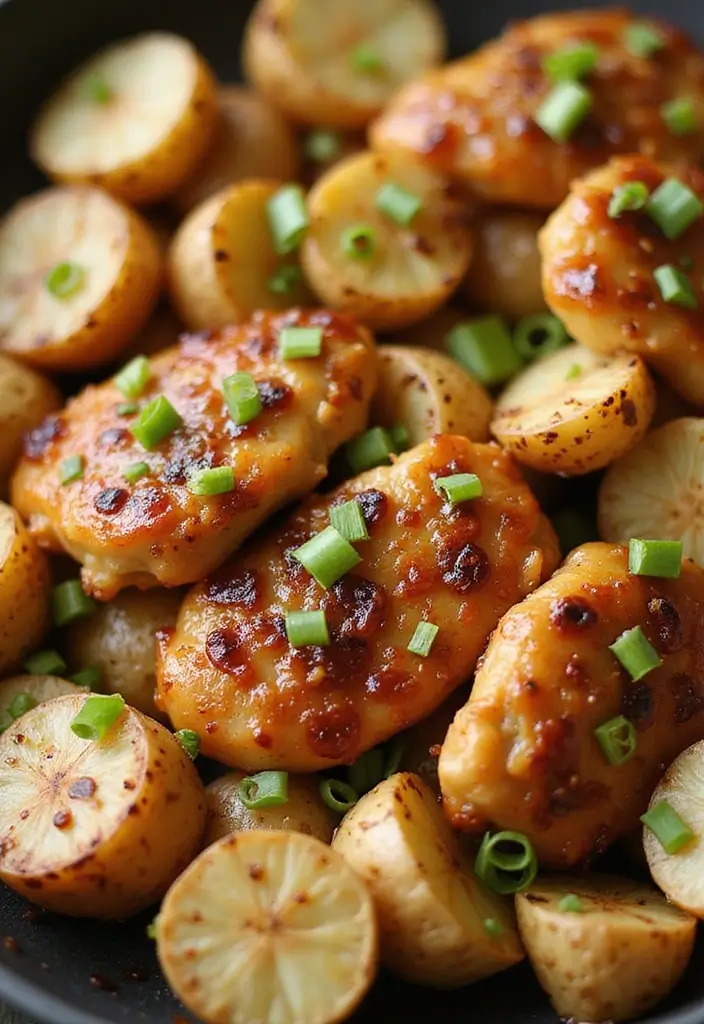 29 Crockpot Chicken and Potatoes Recipes That Feel Rustic & Filling 38 29 Crockpot Chicken and Potatoes Recipes That Feel Rustic & Filling - 22. Honey Garlic Chicken and Potatoes