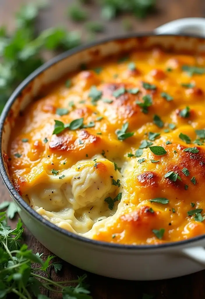 29 Crockpot Chicken and Potatoes Recipes That Feel Rustic & Filling 41 29 Crockpot Chicken and Potatoes Recipes That Feel Rustic & Filling - 25. Cheesy Chicken and Potato Casserole