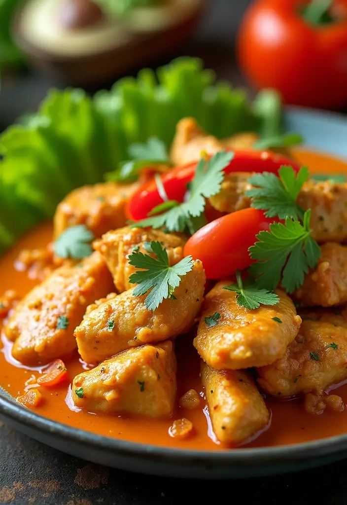 29 Crockpot Chicken and Potatoes Recipes That Feel Rustic & Filling 25 29 Crockpot Chicken and Potatoes Recipes That Feel Rustic & Filling - 9. Thai Coconut Curry Chicken and Potatoes