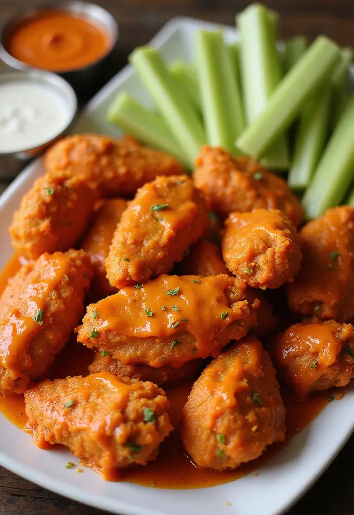 29 Fried Chicken Recipes Without Buttermilk That’s Still Juicy 12 29 Fried Chicken Recipes Without Buttermilk That’s Still Juicy - 11. Buffalo Fried Chicken