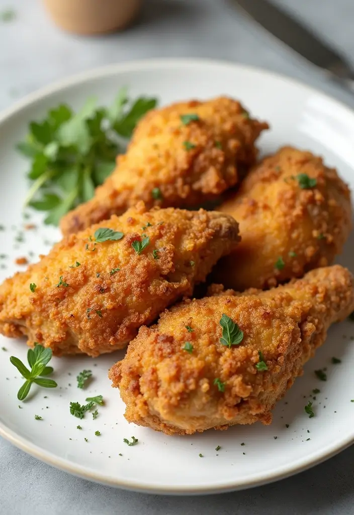 29 Fried Chicken Recipes Without Buttermilk That’s Still Juicy 14 29 Fried Chicken Recipes Without Buttermilk That’s Still Juicy - 13. Baked Fried Chicken