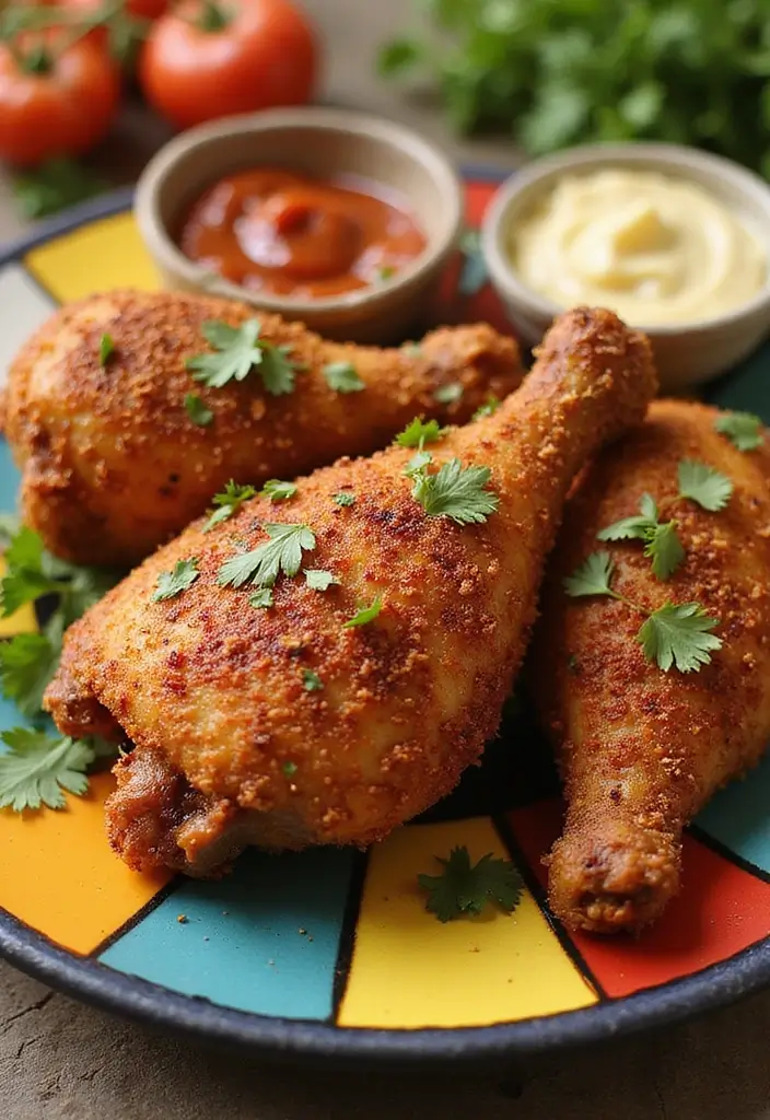 29 Fried Chicken Recipes Without Buttermilk That’s Still Juicy 27 29 Fried Chicken Recipes Without Buttermilk That’s Still Juicy - 26. Spice-Rubbed Fried Chicken