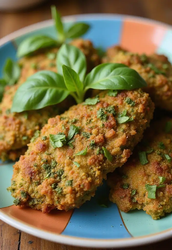 29 Fried Chicken Recipes Without Buttermilk That’s Still Juicy 8 29 Fried Chicken Recipes Without Buttermilk That’s Still Juicy - 7. Pesto Fried Chicken
