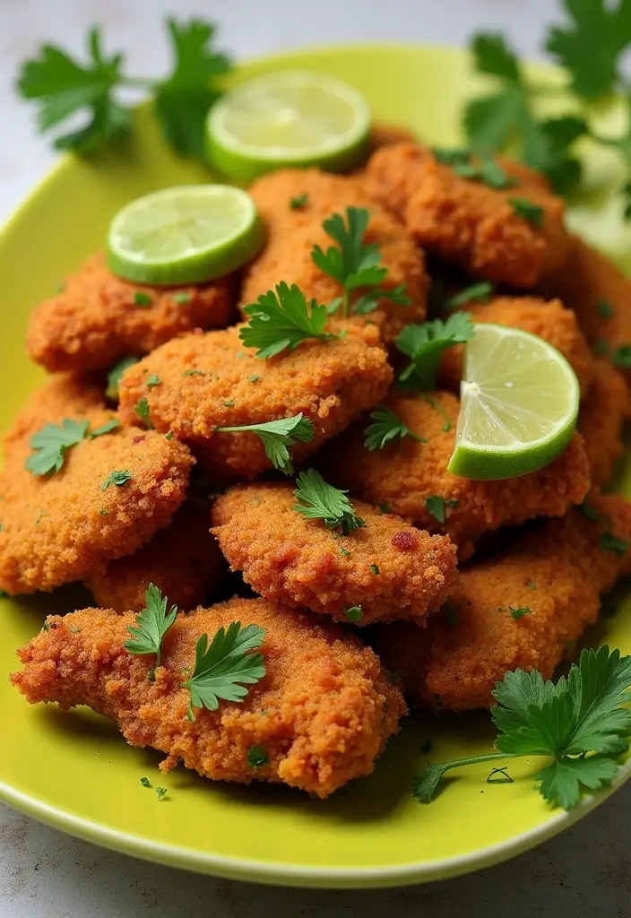 29 Fried Chicken Recipes Without Buttermilk That’s Still Juicy 10 29 Fried Chicken Recipes Without Buttermilk That’s Still Juicy - 9. Cilantro Lime Fried Chicken