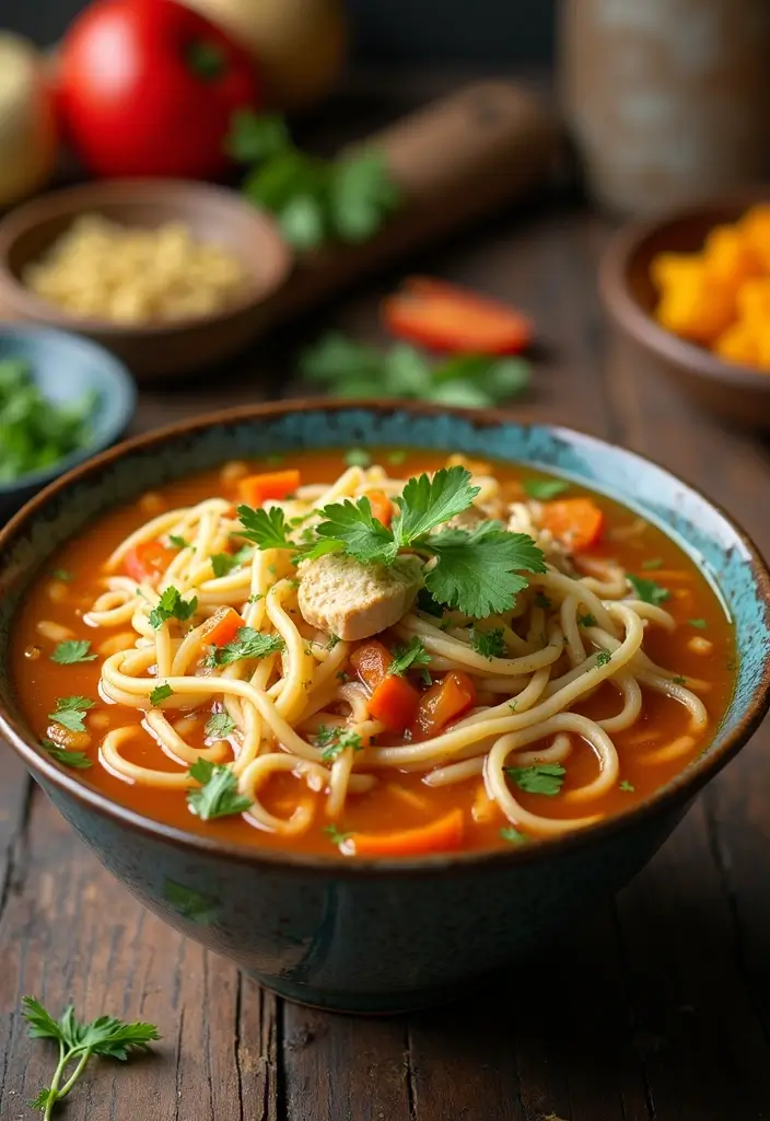 29 Hearty Chicken Noodle Soup Recipes That Warm You Up Instantly - 18. Cabbage Chicken Noodle Soup