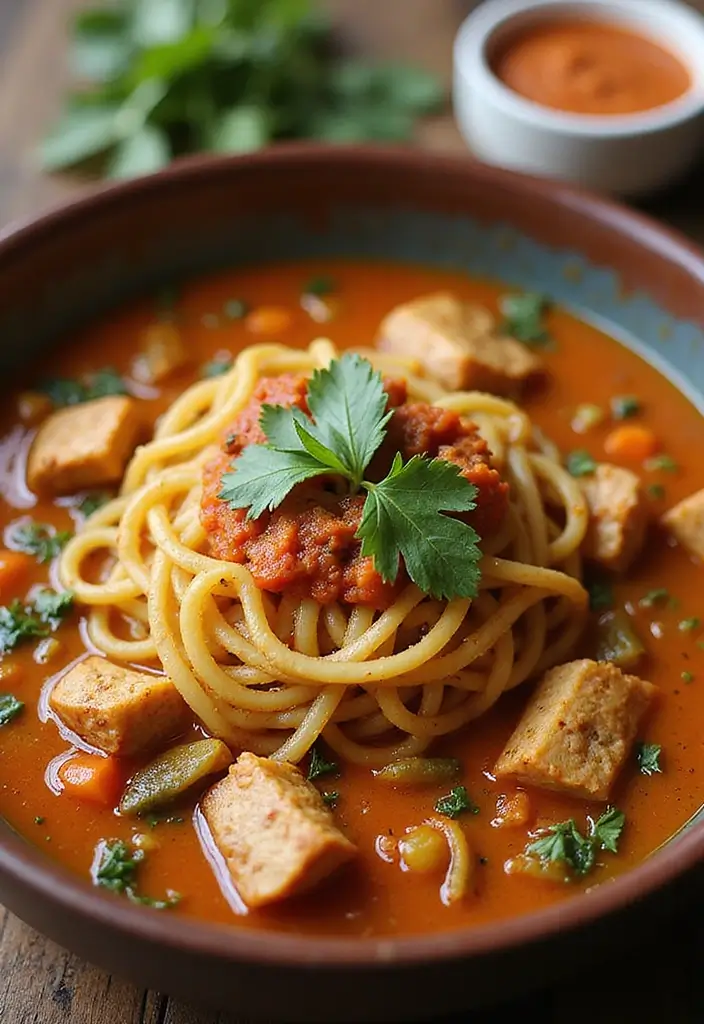 29 Hearty Chicken Noodle Soup Recipes That Warm You Up Instantly - 27. Moroccan Chicken Noodle Soup