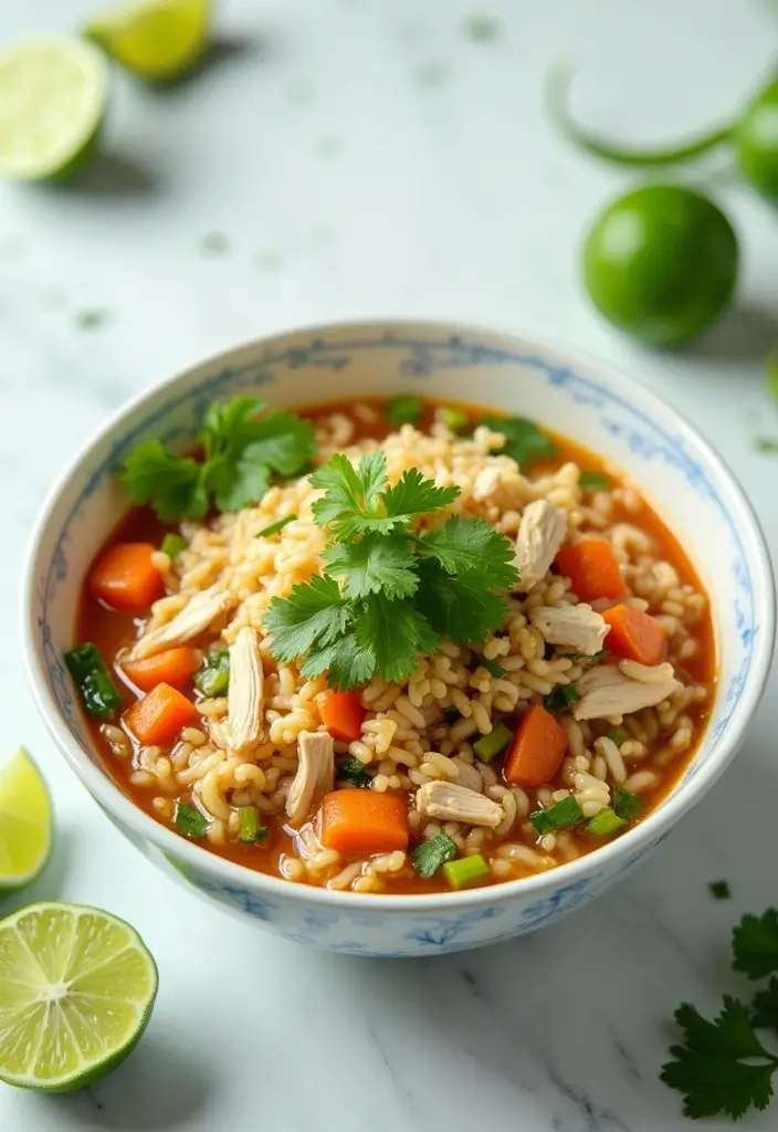 29 Hearty Chicken Noodle Soup Recipes That Warm You Up Instantly - 5. Chicken and Rice Noodle Soup