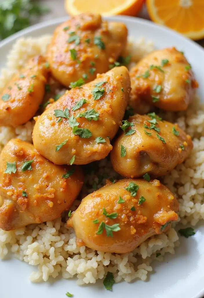 29 Mexican Chicken and Rice Recipes That Are Family Favorites 24 29 Mexican Chicken and Rice Recipes That Are Family Favorites - 23. Orange Chicken and Rice