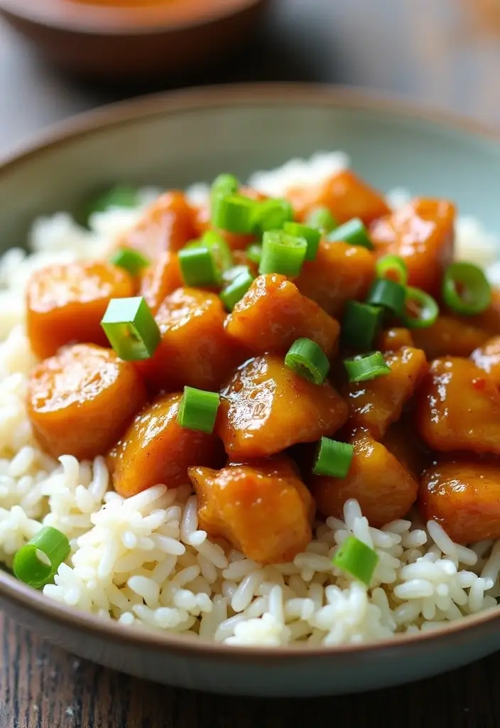 29 Mexican Chicken and Rice Recipes That Are Family Favorites 27 29 Mexican Chicken and Rice Recipes That Are Family Favorites - 26. Honey Garlic Chicken and Rice