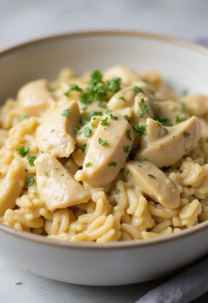 29 Mexican Chicken and Rice Recipes That Are Family Favorites 30 29 Mexican Chicken and Rice Recipes That Are Family Favorites - 29. Chicken Alfredo Rice Bowl