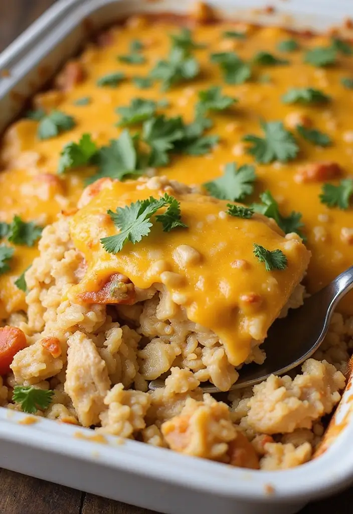 29 Mexican Chicken and Rice Recipes That Are Family Favorites 7 29 Mexican Chicken and Rice Recipes That Are Family Favorites - 6. Cilantro-Lime Chicken and Rice Casserole