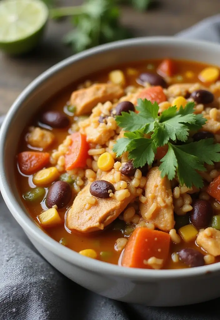 29 Mexican Chicken and Rice Recipes That Are Family Favorites 8 29 Mexican Chicken and Rice Recipes That Are Family Favorites - 7. Mexican Chicken and Rice Soup