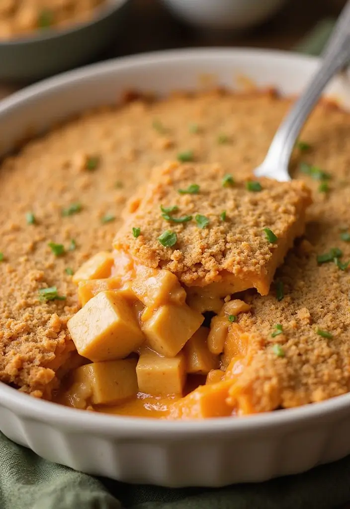 29 Ritz Cracker Chicken Casserole Recipes That Are Crunchy Comfort 12 29 Ritz Cracker Chicken Casserole Recipes That Are Crunchy Comfort - 11. Sweet Potato Ritz Chicken Casserole