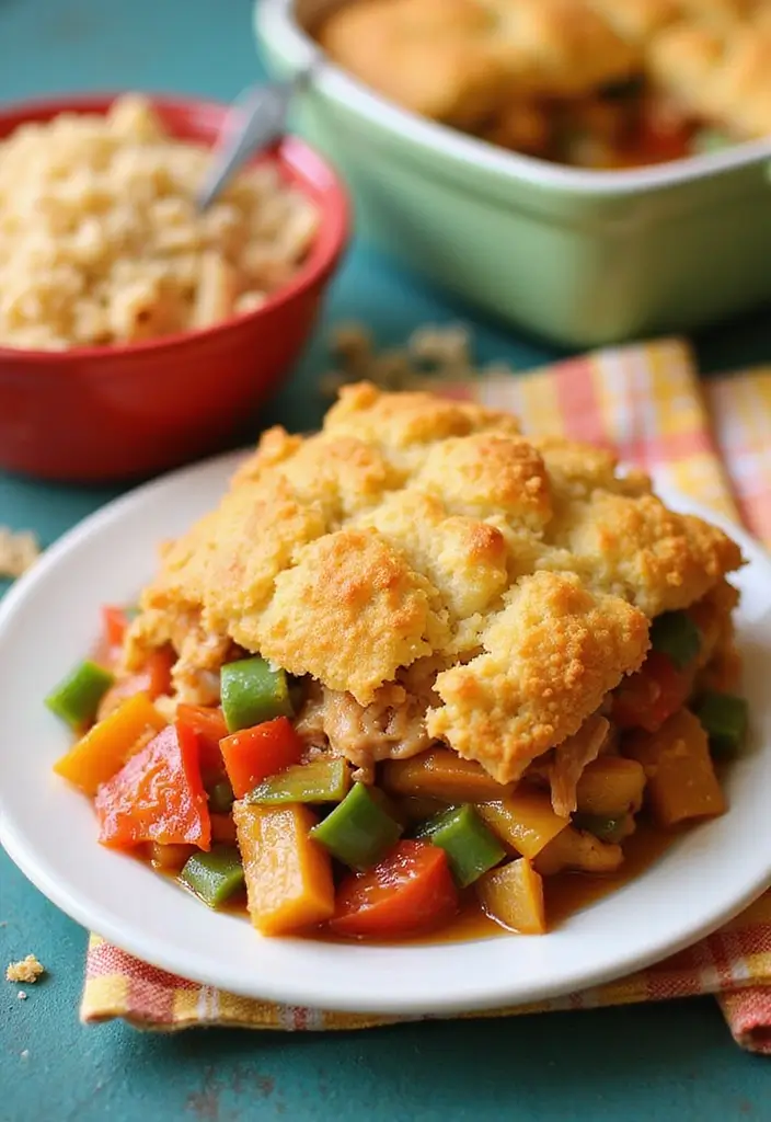 29 Ritz Cracker Chicken Casserole Recipes That Are Crunchy Comfort 28 29 Ritz Cracker Chicken Casserole Recipes That Are Crunchy Comfort - 27. Stuffed Pepper Ritz Chicken Casserole