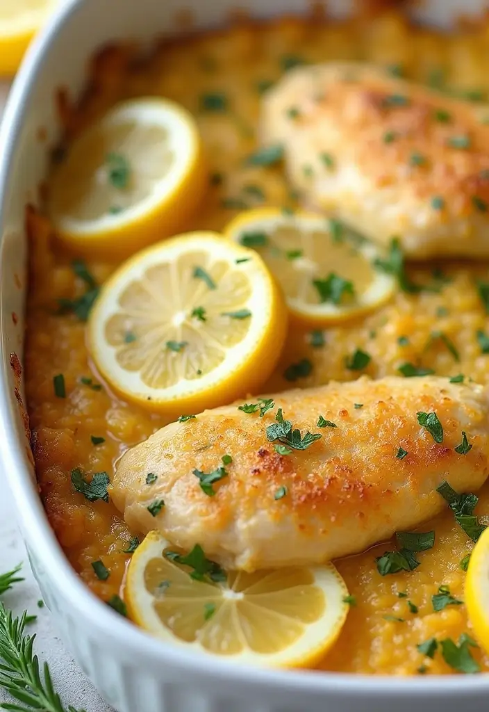 29 Ritz Cracker Chicken Casserole Recipes That Are Crunchy Comfort 8 29 Ritz Cracker Chicken Casserole Recipes That Are Crunchy Comfort - 7. Lemon Herb Ritz Chicken Casserole