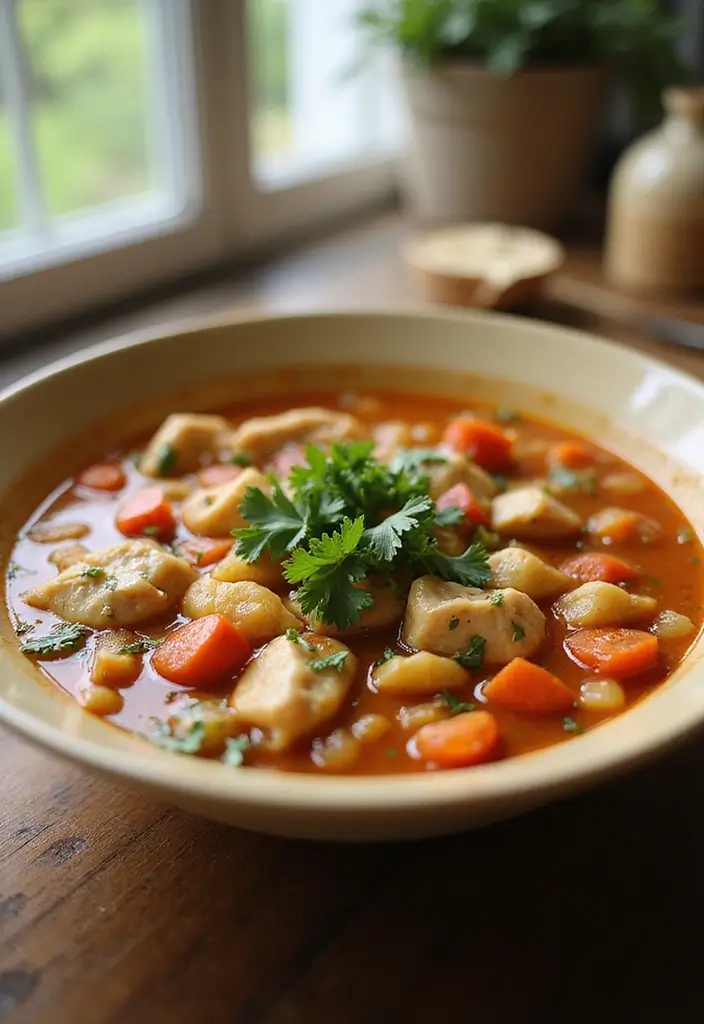 29 Rotisserie Chicken Soup Recipes That Warm the Soul - 10. Mediterranean Rotisserie Chicken Soup