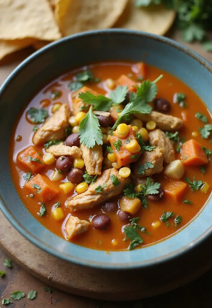 29 Rotisserie Chicken Soup Recipes That Warm the Soul - 11. Southwest Rotisserie Chicken Soup