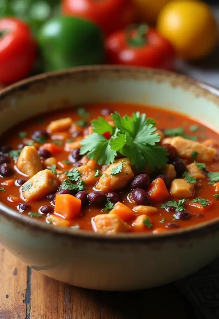 29 Rotisserie Chicken Soup Recipes That Warm the Soul - 15. Rotisserie Chicken and Black Bean Soup