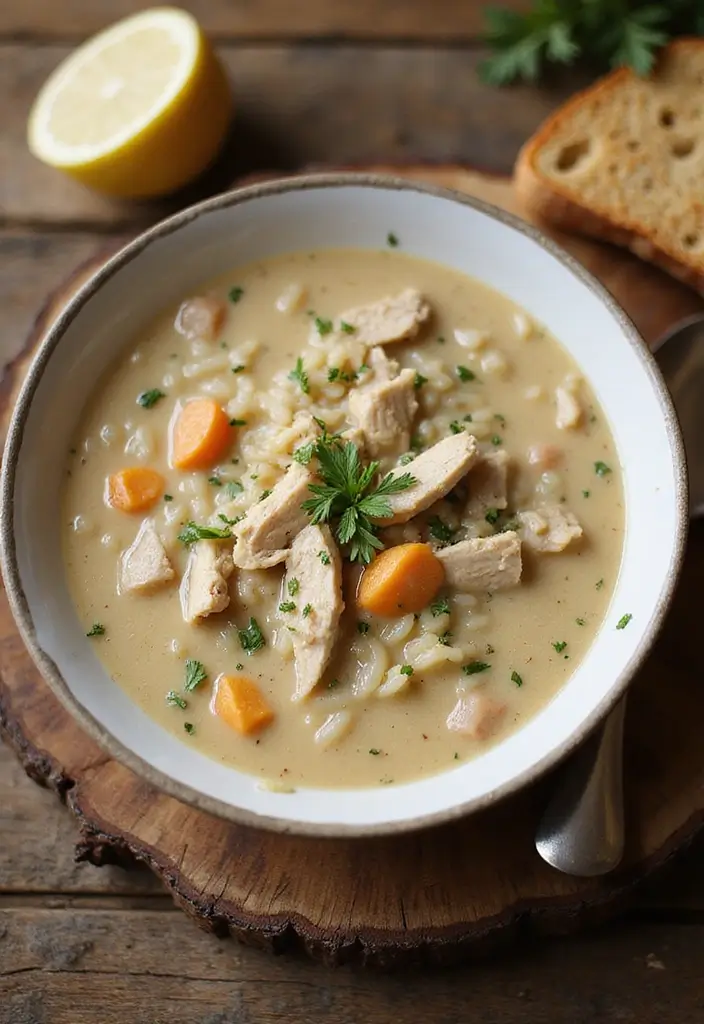 29 Rotisserie Chicken Soup Recipes That Warm the Soul - 2. Creamy Rotisserie Chicken and Wild Rice Soup