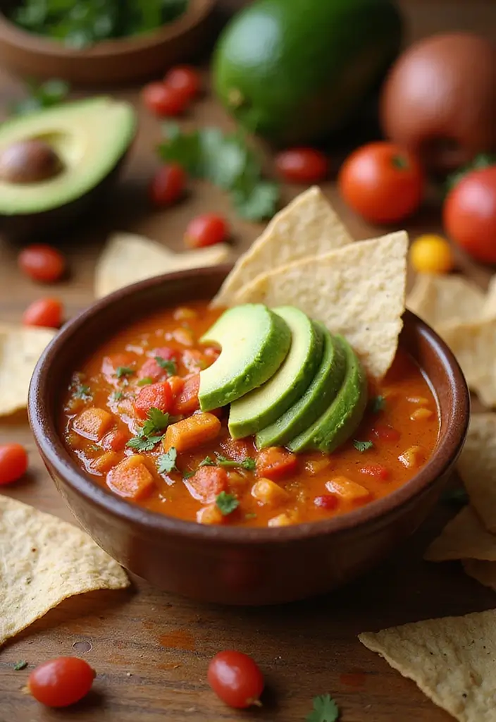 29 Rotisserie Chicken Soup Recipes That Warm the Soul - 3. Spicy Rotisserie Chicken Tortilla Soup