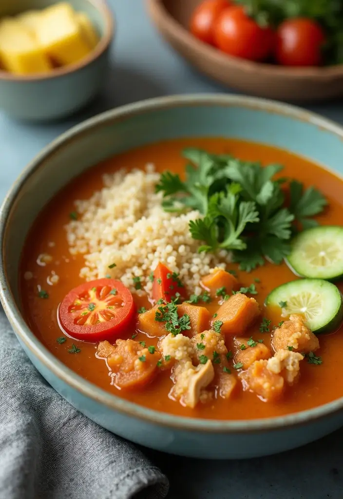 29 Rotisserie Chicken Soup Recipes That Warm the Soul - 9. Rotisserie Chicken and Quinoa Soup