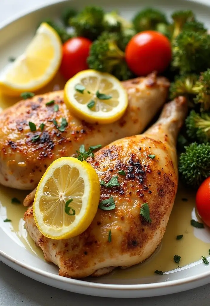 29 Slow Cooker Greek Chicken Recipes That Are Mediterranean Magic - 20. Lemon Garlic Greek Chicken