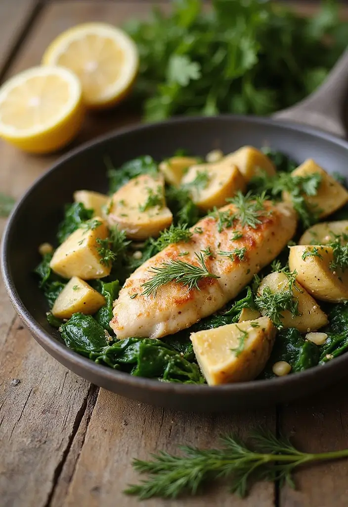 29 Slow Cooker Greek Chicken Recipes That Are Mediterranean Magic - 5. Greek Chicken with Artichokes and Spinach