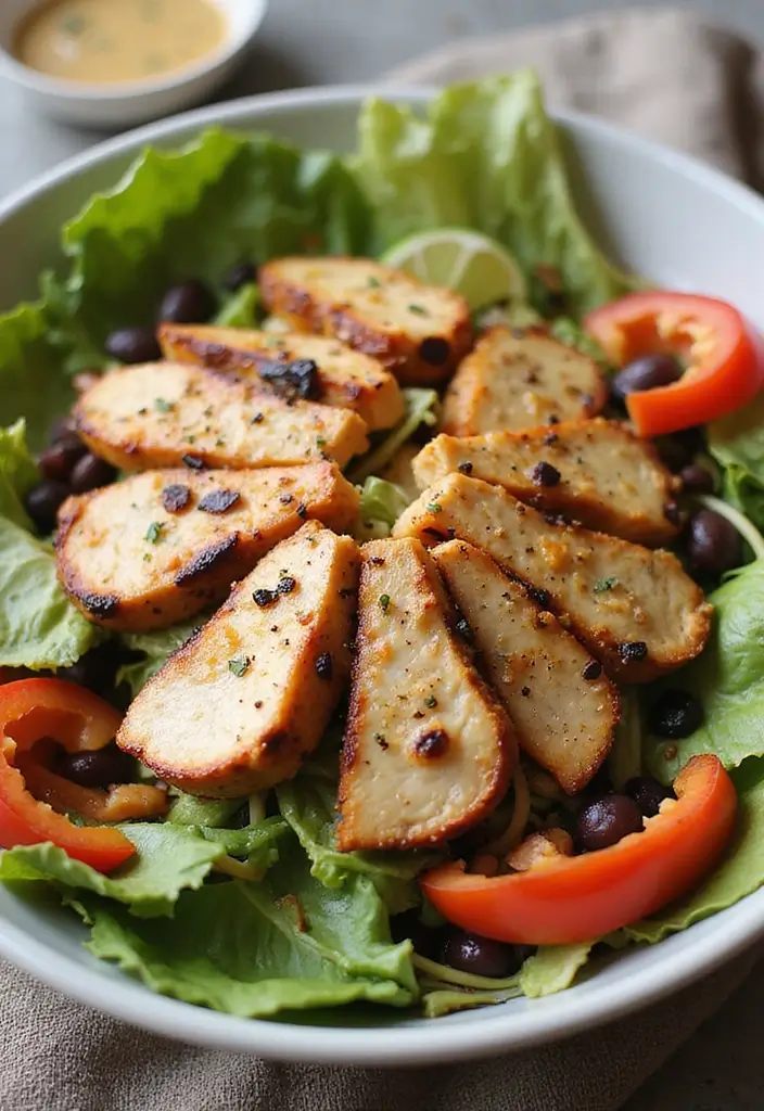 29 Tex Mex Chopped Chicken Salad Recipes That Are Crunchy & Colorful 22 29 Tex Mex Chopped Chicken Salad Recipes That Are Crunchy & Colorful - 21. Tex Mex Sliced Chicken Salad