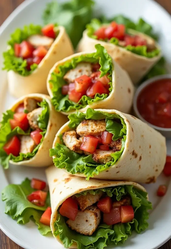 29 Tex Mex Chopped Chicken Salad Recipes That Are Crunchy & Colorful 26 29 Tex Mex Chopped Chicken Salad Recipes That Are Crunchy & Colorful - 25. Tex Mex Chicken Salad Wraps