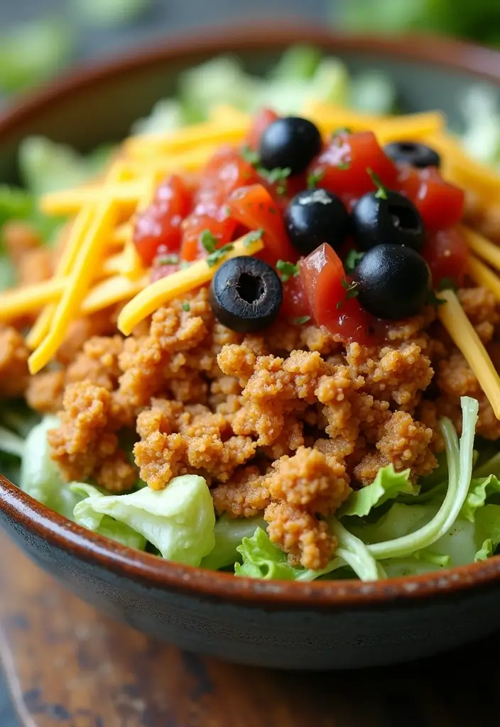 29 Tex Mex Chopped Chicken Salad Recipes That Are Crunchy & Colorful 5 29 Tex Mex Chopped Chicken Salad Recipes That Are Crunchy & Colorful - 4. Tex Mex Taco Salad