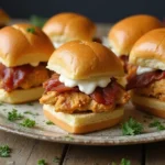 30 Chicken Bacon Ranch Sliders That Disappear at Parties