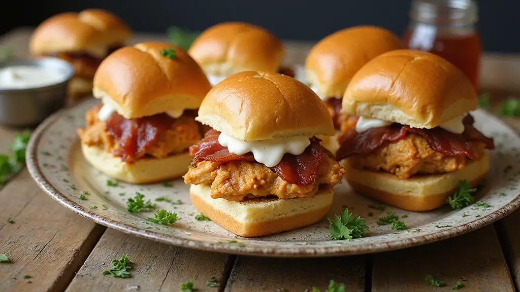 30 Chicken Bacon Ranch Sliders That Disappear at Parties