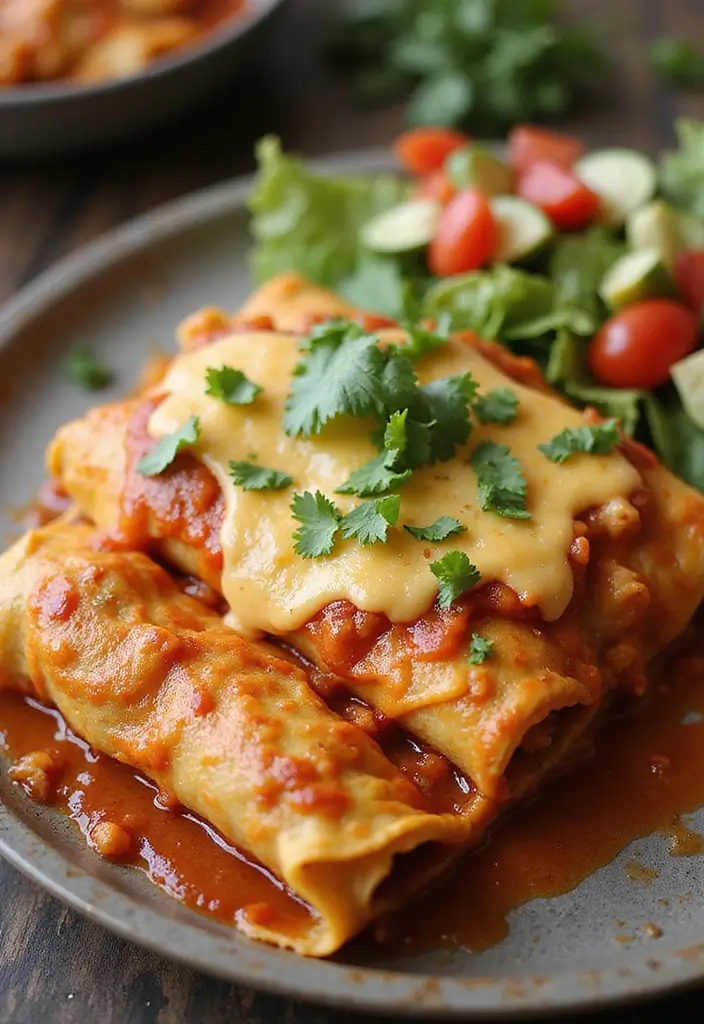 30 Chicken Enchiladas with Green Sauce Recipes That Are Tangy & Cheesy 21 30 Chicken Enchiladas with Green Sauce Recipes That Are Tangy & Cheesy - 20. Chicken Picante Enchiladas