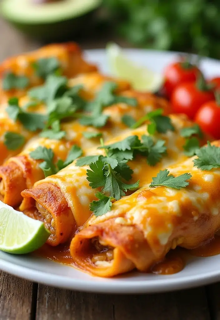 30 Chicken Enchiladas with Green Sauce Recipes That Are Tangy & Cheesy 9 30 Chicken Enchiladas with Green Sauce Recipes That Are Tangy & Cheesy - 8. Cilantro-Lime Chicken Enchiladas