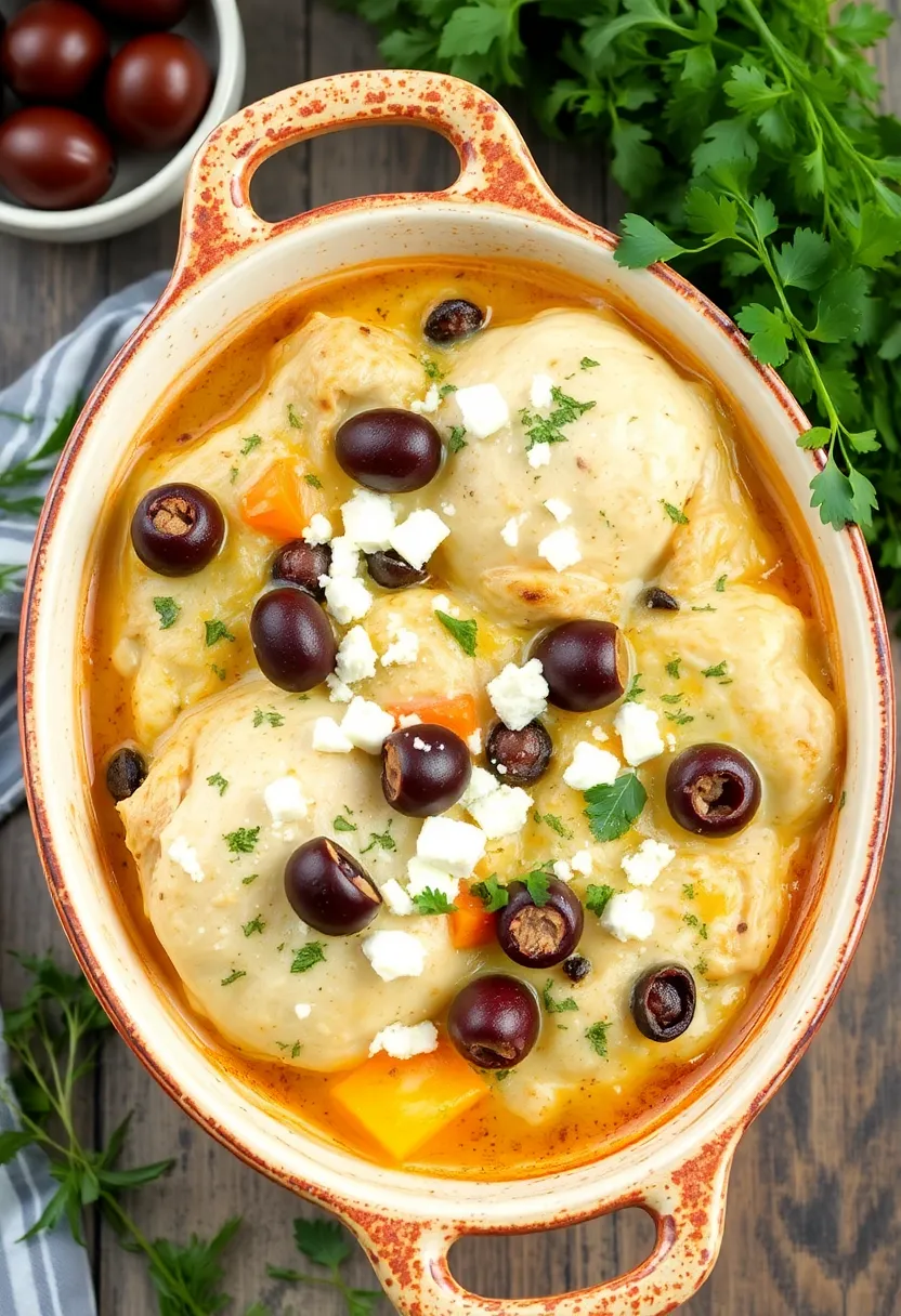 30 Chicken Pot Pie Casserole Crescent Recipes That Are Golden & Cheesy 11 30 Chicken Pot Pie Casserole Crescent Recipes That Are Golden & Cheesy - 10. Mediterranean Chicken Pot Pie Casserole