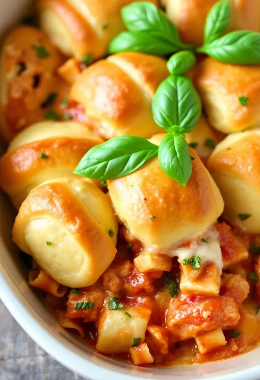 30 Chicken Pot Pie Casserole Crescent Recipes That Are Golden & Cheesy 14 30 Chicken Pot Pie Casserole Crescent Recipes That Are Golden & Cheesy - 13. Chicken Parmesan Casserole