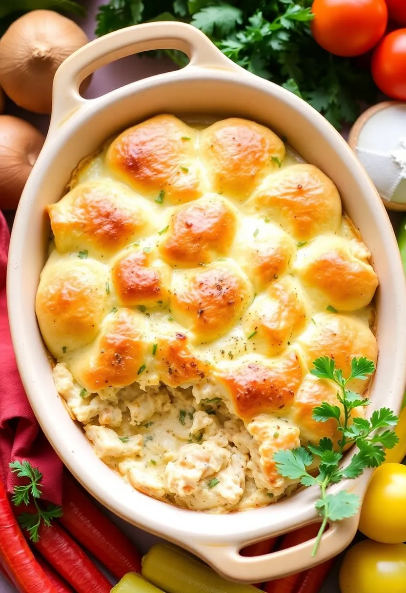 30 Chicken Pot Pie Casserole Crescent Recipes That Are Golden & Cheesy 16 30 Chicken Pot Pie Casserole Crescent Recipes That Are Golden & Cheesy - 15. Chicken Tetrazzini Casserole